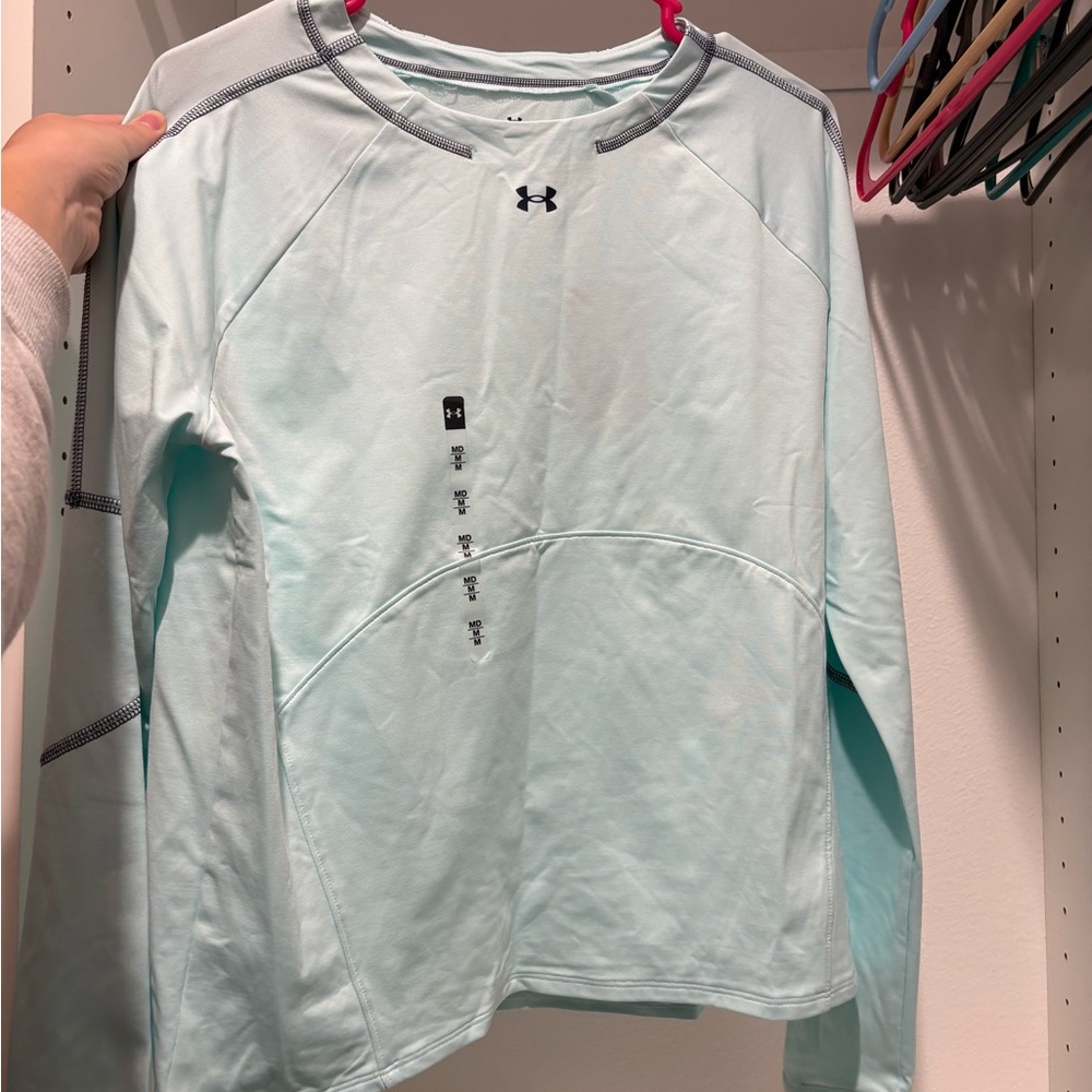 Under Armour Light Blue Long Sleeve Shirt